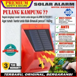 Solar alarm