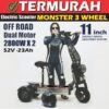 Skuter Lideway 11Inch 3 Wheel
