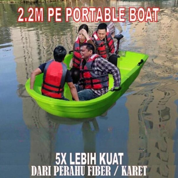 PERAHU RAKIT HIJAU
